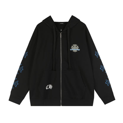 Chrome Hearts New  Zip Up Hoodie -TQ72