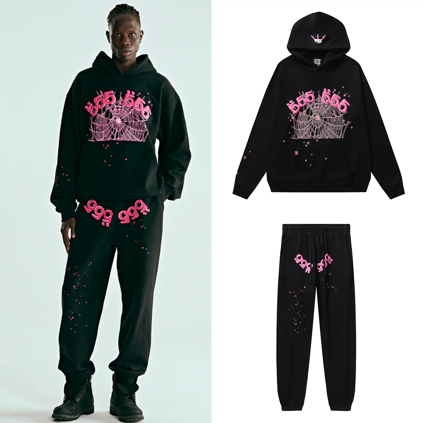 Sp5der Hoodie Suit