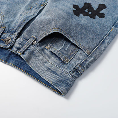 Chrome Hearts New Denim shorts 9920