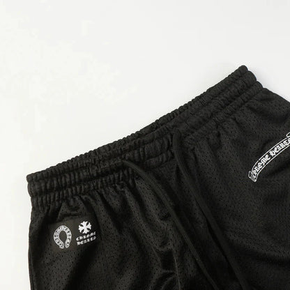 Chrome Hearts Mattyboy graffiti red mesh track pants 9997