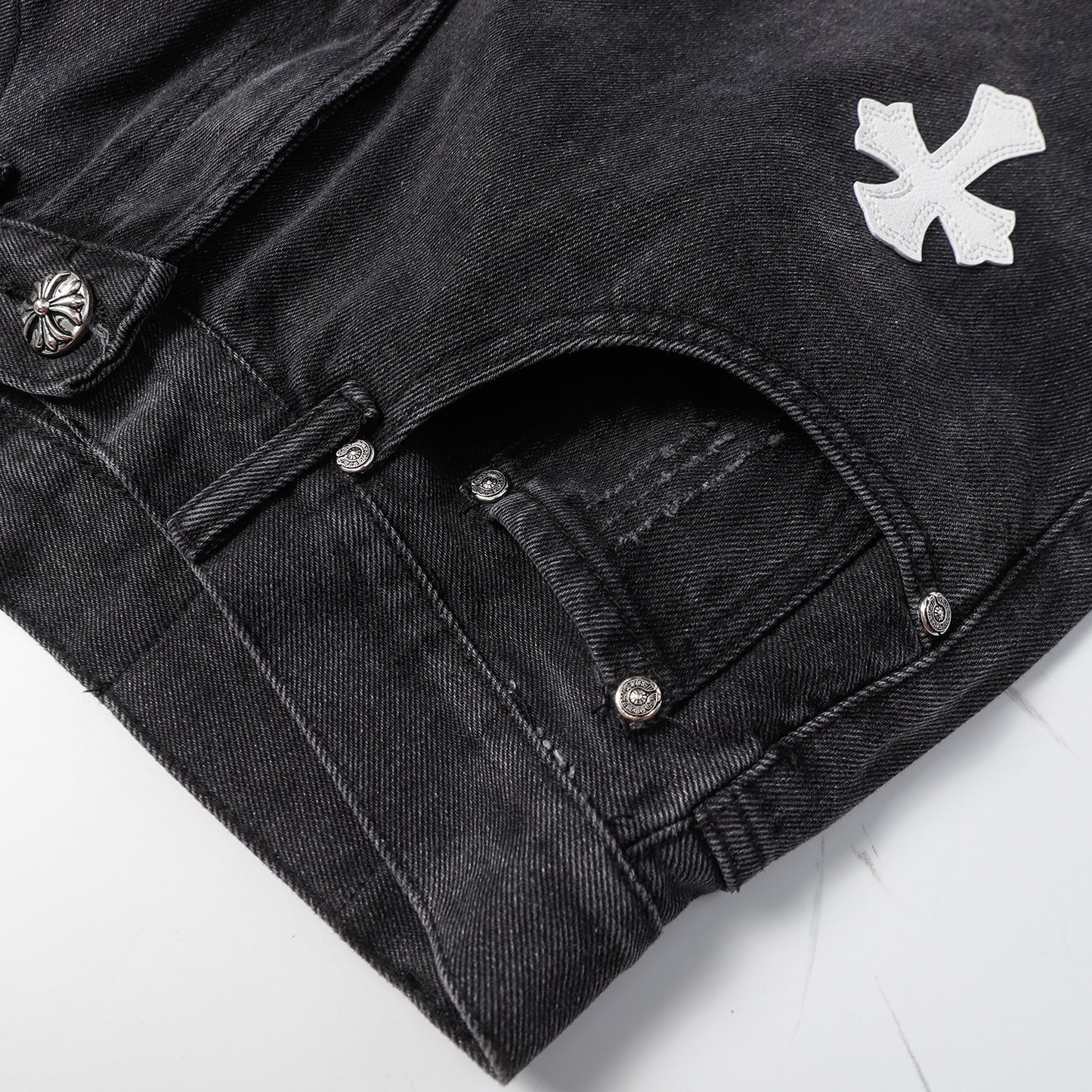 Chrome Hearts New Denim shorts 9925