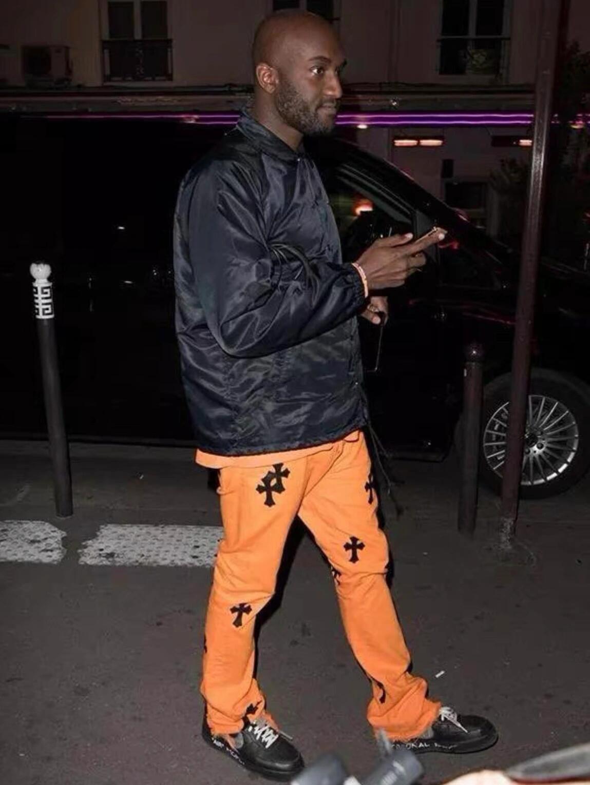 Chrome Hearts Virgil Art Basel Gallery Dept. Cross Patch Jeans