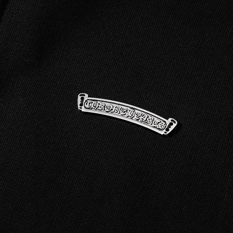 Chrome Hearts Triple Cross Script Sleeve Zip Up Hoodie 7019