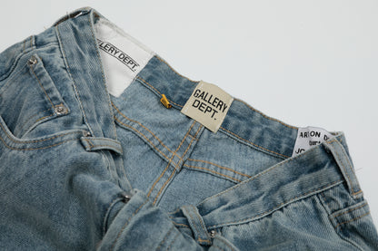 Chrome Hearts Gallery Dept Cross Patch Flare Denim Jeans 8146