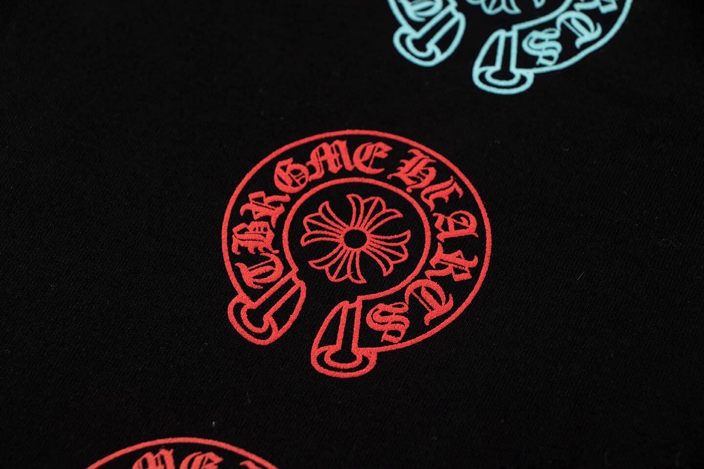 Chrome Hearts Rainbow horseshoe print tank top T-shirt TB40