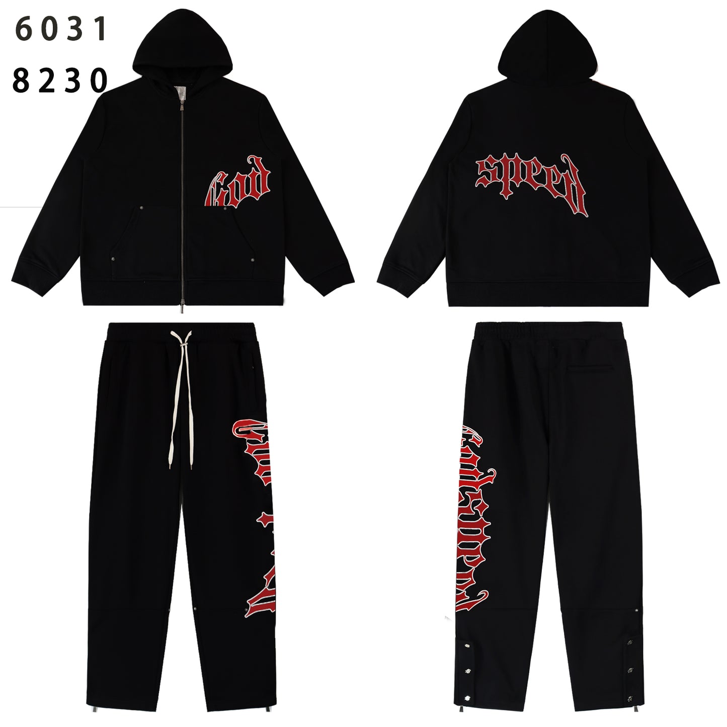 Godspeed New Hoodie and Pants Set