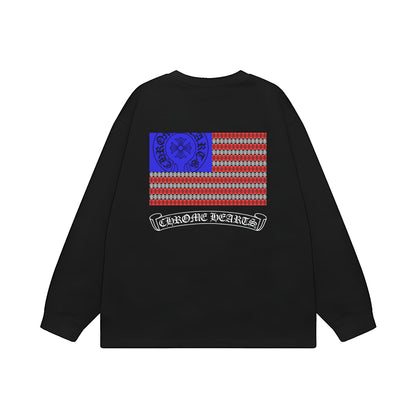 Chrome heart limited edition national flag SWEATSHIRTS CX431