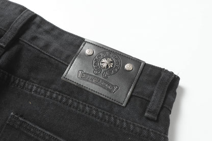 Chrome Hearts Cross Patch Denim Jeans 9981