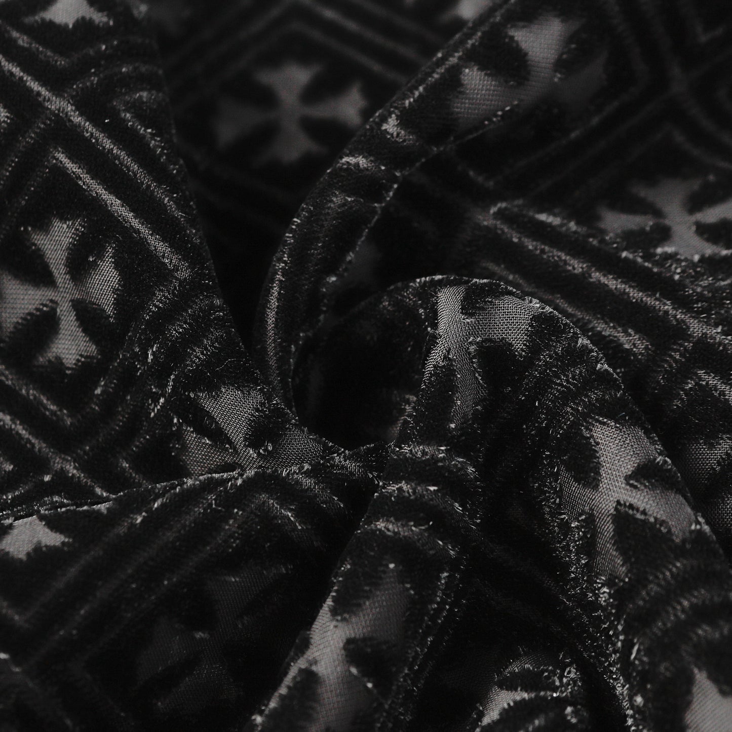 Chrome Hearts Cross black velvet