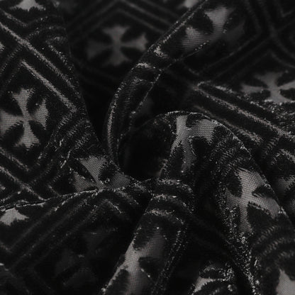 Chrome Hearts Cross black velvet