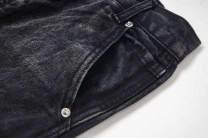 Chrome Hearts Gallery Dept Cross Patch Flare Denim Jeans 8176
