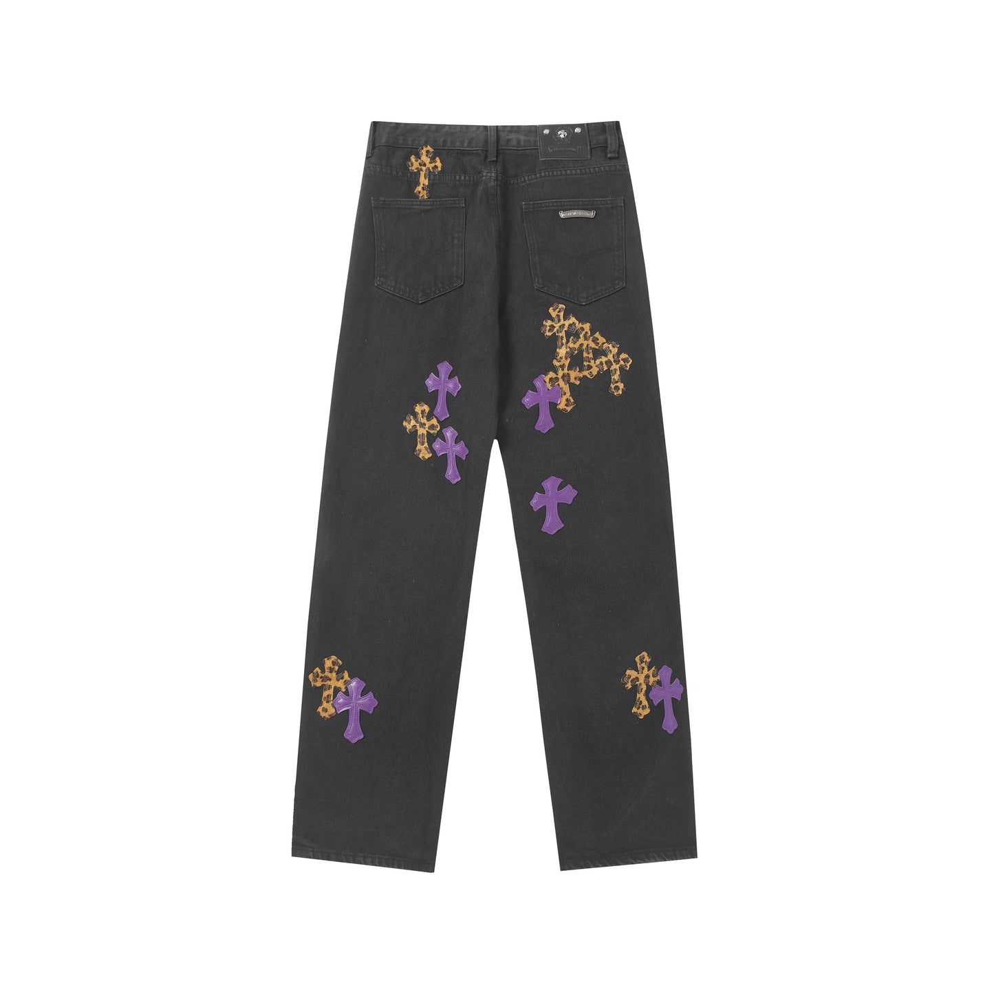 Chrome Hearts Cross Patch Denim Jeans 9981