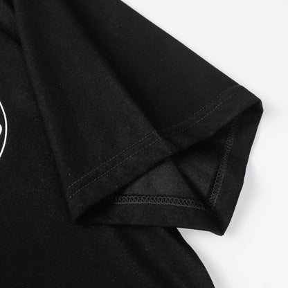 Chrome Hearts Horseshoe print lapel polo shirt 9995