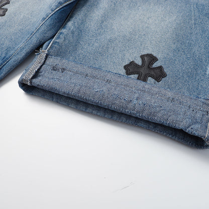 Chrome Hearts New Denim shorts 9920