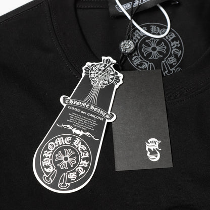 Chrome Hearts Triple Cross Logo Short Sleeve T-shirt 2237