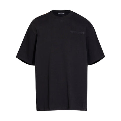 Chrome Hearts Leather Cross Short Sleeves 6091