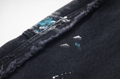 Chrome Hearts Gallery Dept Cross Patch Flare Denim Jeans 8176