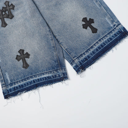 Chrome Hearts New Denim shorts 9920