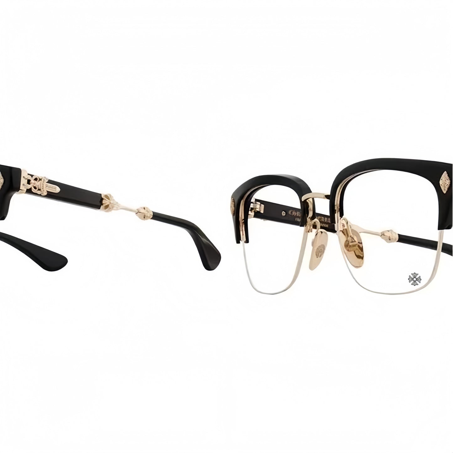 Chrome Hearts Evagilist Diamond BK/SS Glasses