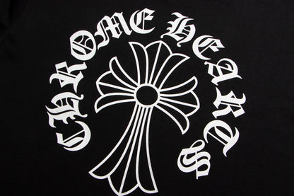 Chrome Hearts Neck Logo Cross Sleeve L/S T-shirt 9010