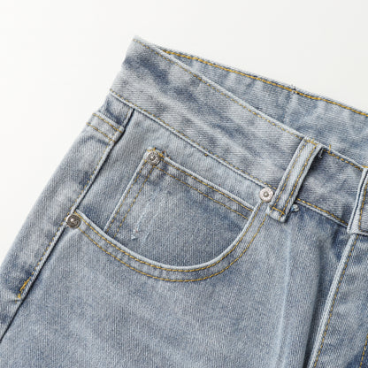 Chrome Hearts Cross Leather Patch Jeans 9957