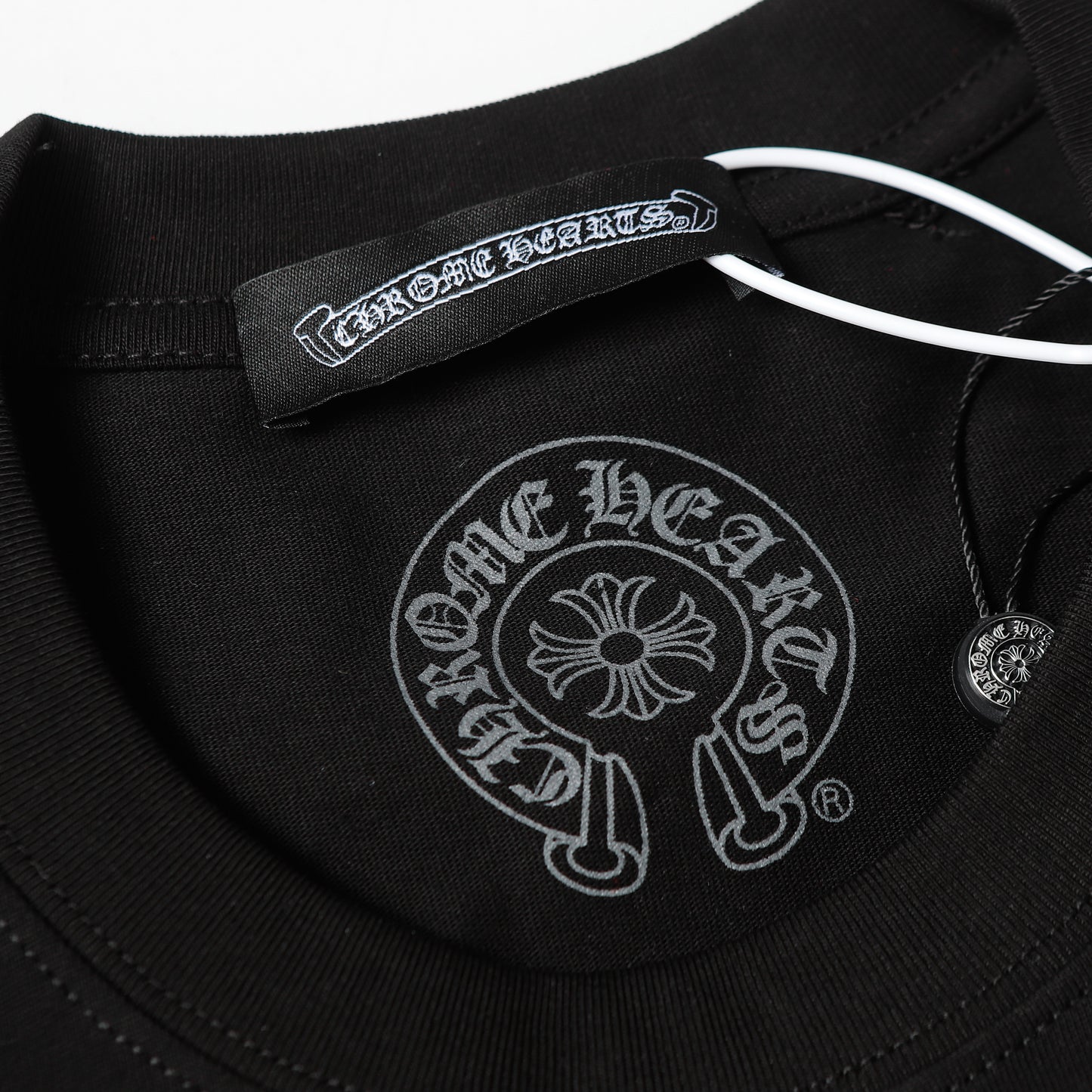 Chrome Hearts Triple Cross Logo Short Sleeve T-shirt 2237