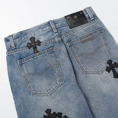 Chrome Hearts New Denim shorts 9920