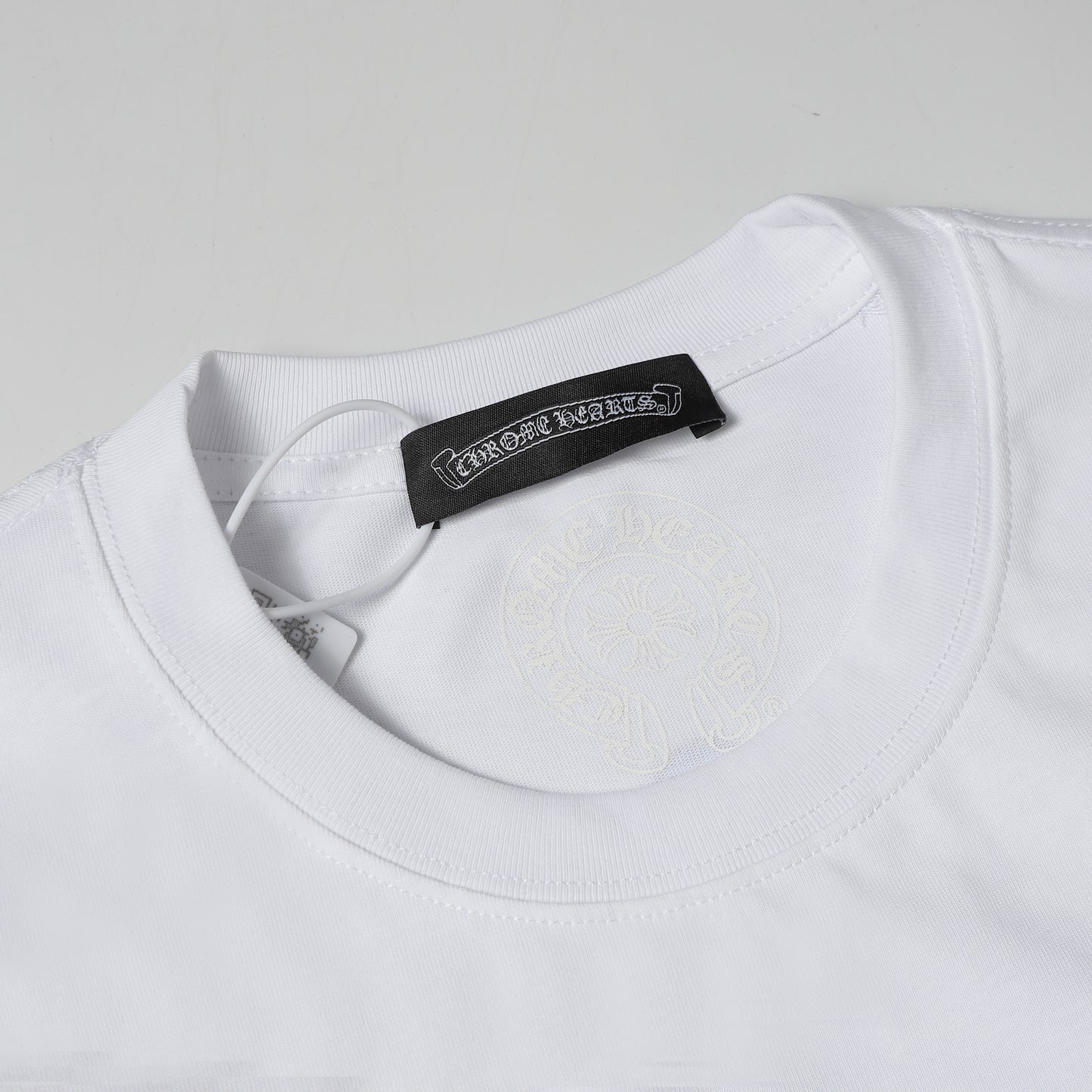 Chrome Hearts Triple Cross Logo Short Sleeve T-shirt 2237