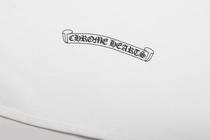 Chrome Hearts Puffy Rainbow Cross T-Shirt 6024