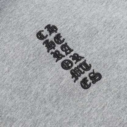 Chrome Hearts Script Logo Classic Zip Up Hoodie 9811