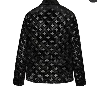 Chrome Hearts Cross black velvet