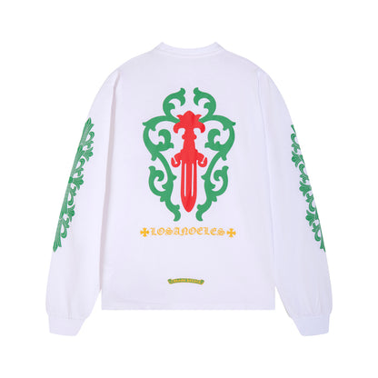 Chrome Hearts Los Angeles Exclusive Christmas L/S T-shirt 8016