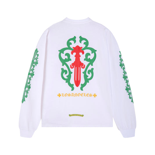 Chrome Hearts Los Angeles Exclusive Christmas L/S T-shirt 8016