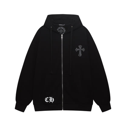 Chrome Hearts New Zip Up Hoodie 9025