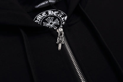 Chrome Hearts New Zip Up Hoodie 9025