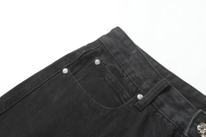 Chrome Hearts Cross Patch Denim Jeans 9981