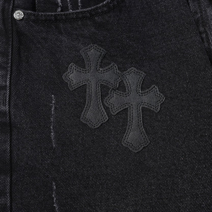 Chrome Hearts New Denim shorts 9921
