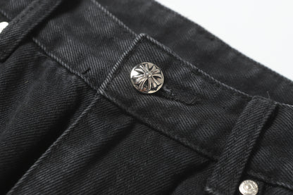 Chrome Hearts Cross Patch Denim Jeans 9981
