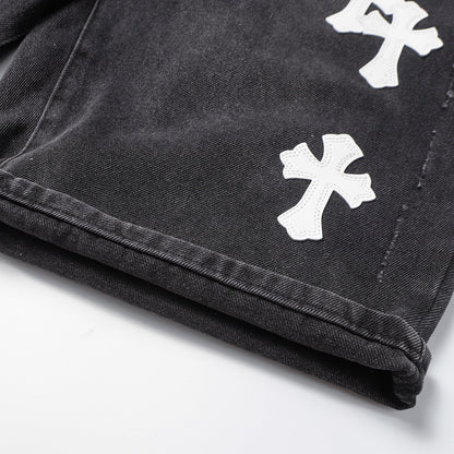 Chrome Hearts New Denim shorts 9925