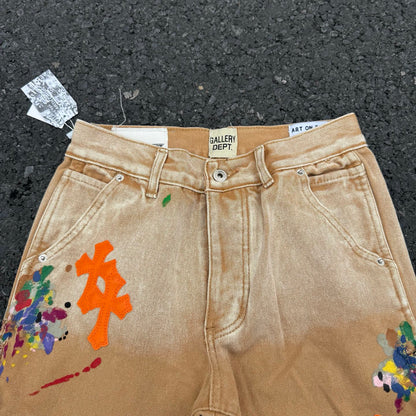 Chrome Hearts Gallery Dept Cross Patch Flare Denim Jeans 8200