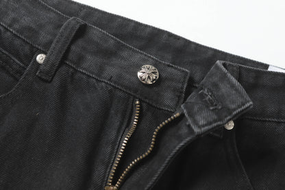 Chrome Hearts Cross Patch Denim Jeans 9981