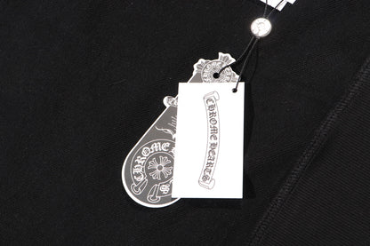 Chrome Hearts Multi-Color Cemetery Cross Logo Zip Up Hoodie 5015