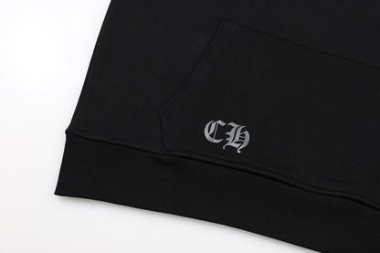 Chrome Hearts  Matty Boy Shoulder Logo Hoodie 7033