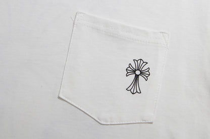 Chrome Hearts Neck Logo Cross Sleeve L/S T-shirt 9010