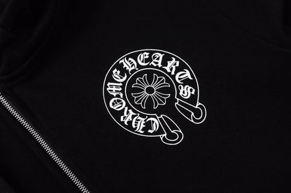 Chrome Hearts New Zip Up Hoodie -8515